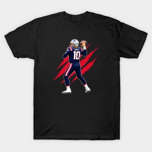 Mac Jones Search To Pass #10 Claw T-Shirt